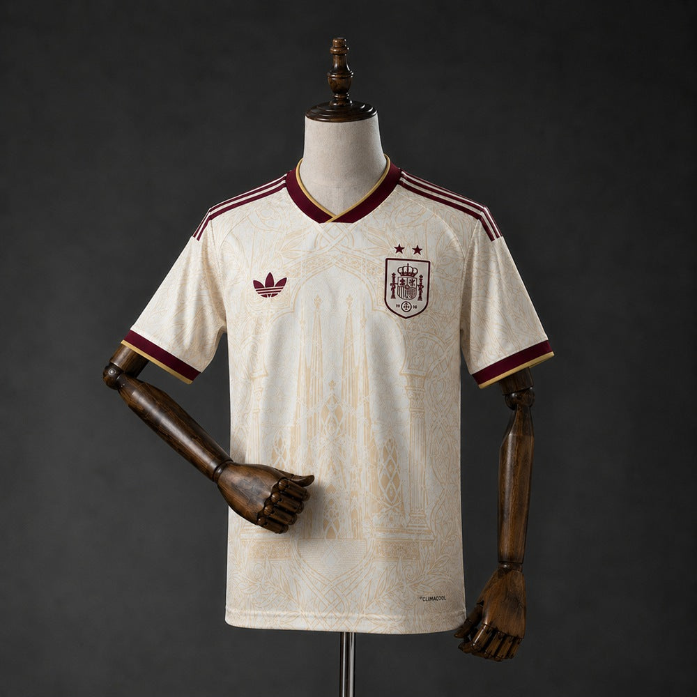 Camisola Espanha 2026 Edição Especial 2 Estrelas Versão Adepto