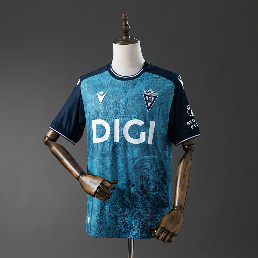 Camisola Cadiz CF 2025-26 Alternativa Azul Versão Adepto