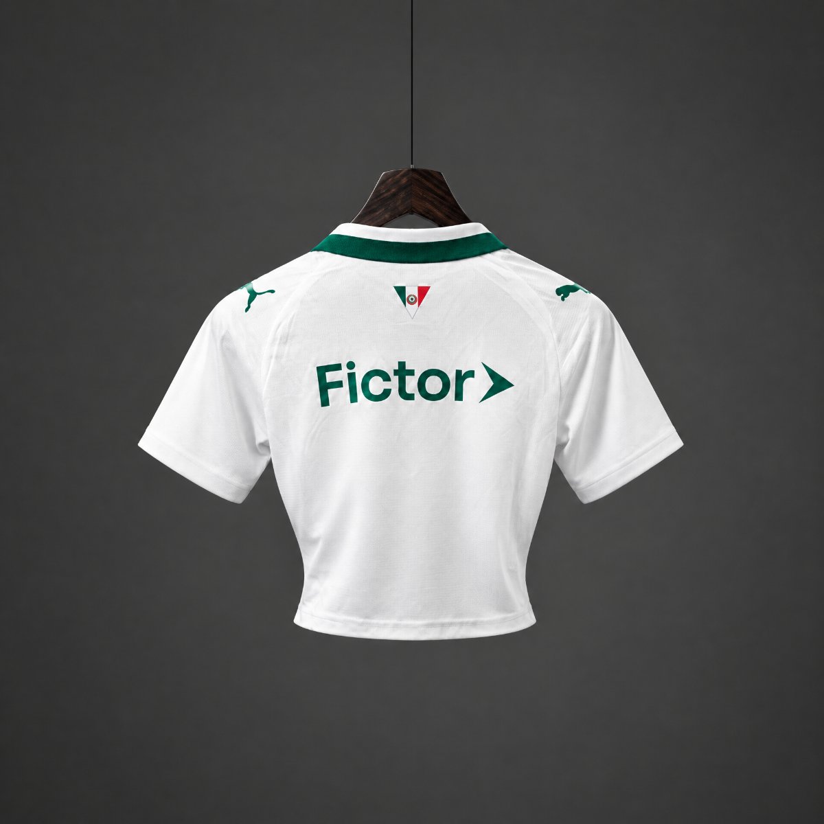 Crop Top Mulher SE Palmeiras 2026-27 Alternativo Branco
