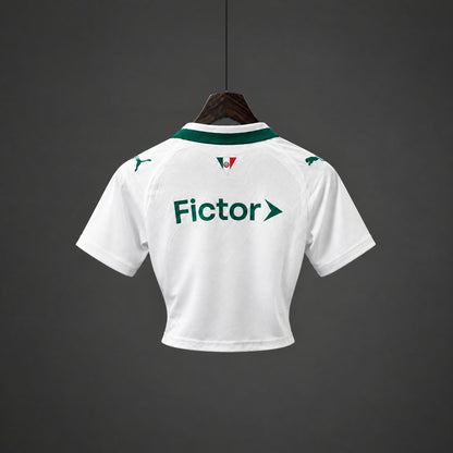 Crop Top Mulher SE Palmeiras 2026-27 Alternativo Branco