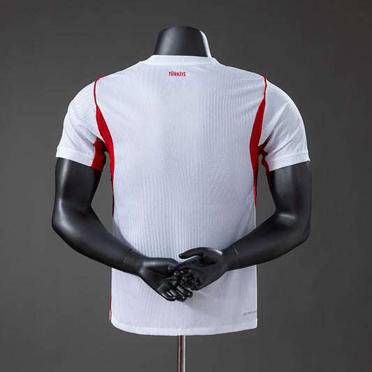 Camisola Turquia 2026 Alternativa Branca Versão Jogador