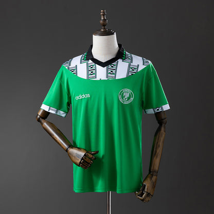 Camisola Nigeria 1994 Principal Versão Adepto
