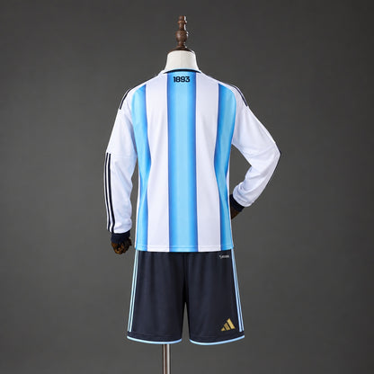 Kit Criança Manga Comprida Argentina 2026 Principal