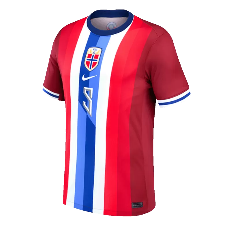 Camisola Noruega 2024 Principal Versão Adepto HAALAND #9