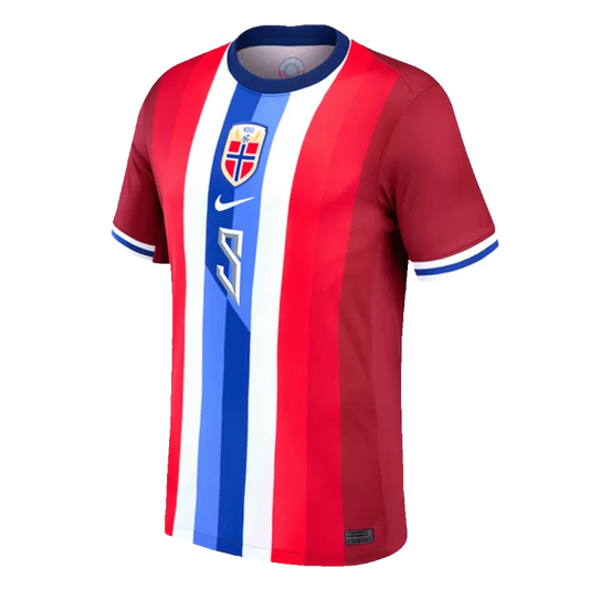 Camisola Noruega 2024 Principal Versão Adepto HAALAND #9