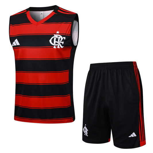 Kit Treino Manga Cava CR Flamengo 2025-26