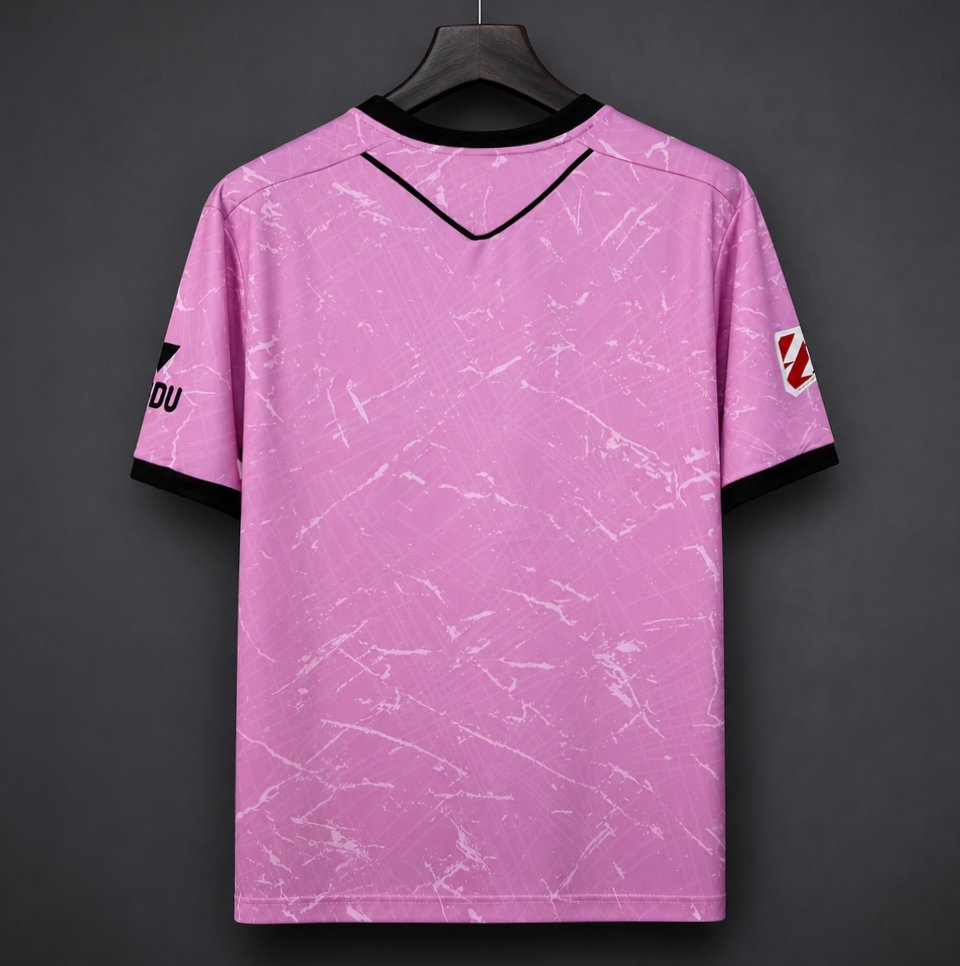 Camisola UD Almeria 2026-27 Alternativa Rosa Versão Adepto