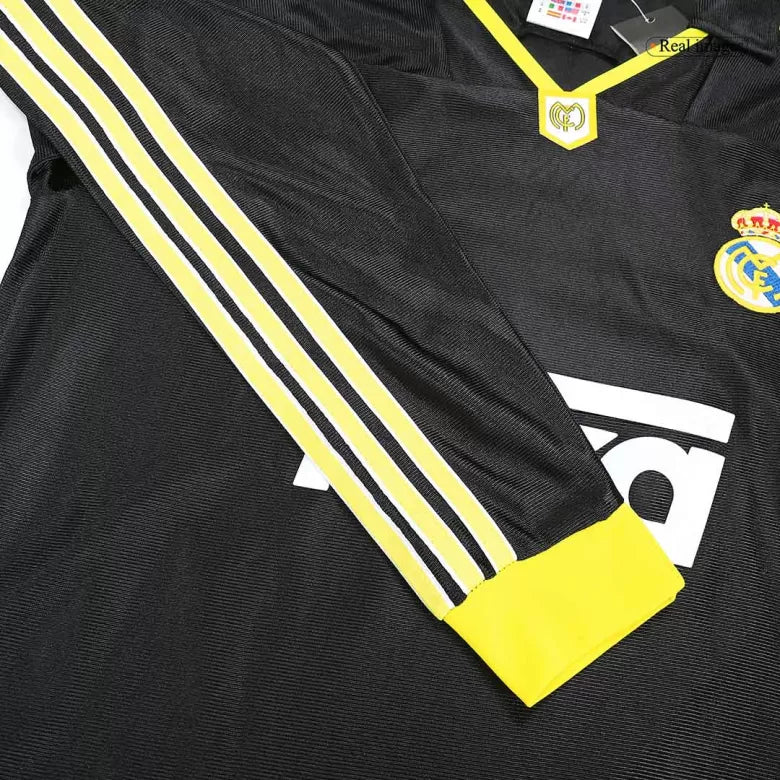 Camisola Manga Comprida Real Madrid 2000-01 Alternativa
