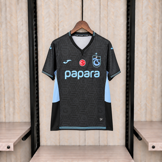 Camisola Trabzonspor 2026-27 Alternativa Preta Versão Adepto