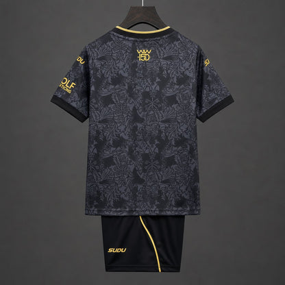 Kit Criança WOL 2026-27 Alternativo Preto