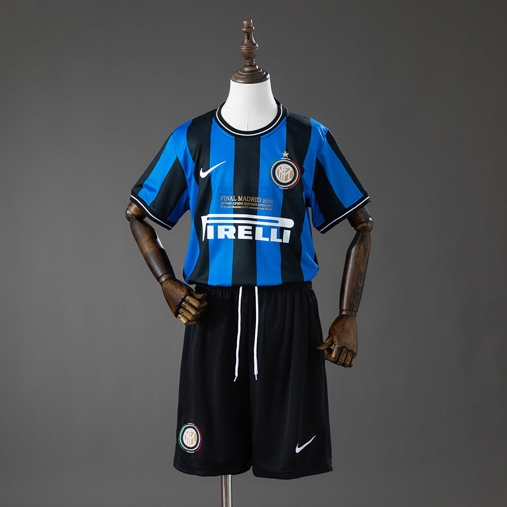 Kit Criança Inter Milão 2009-10 Principal Final UCL