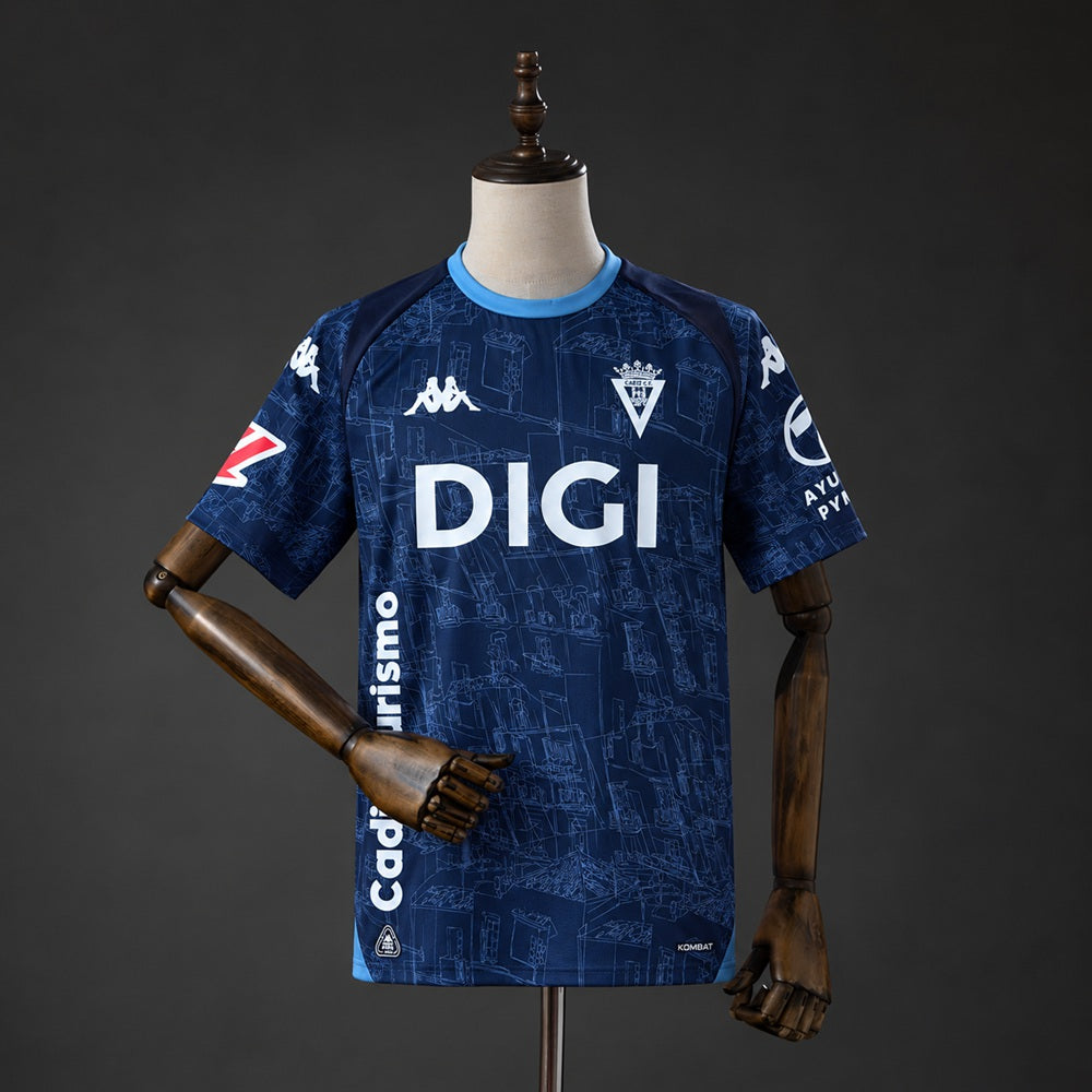 Camisola Cadiz CF 2026-27 Alternativa Azul Versão Adepto