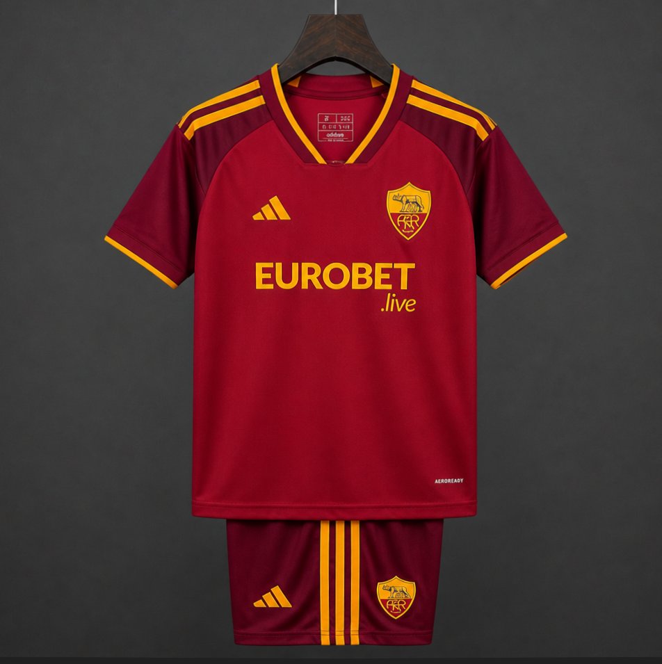 Kit Criança AS Roma 2026-27 Principal