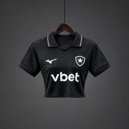 Top Crop Botafogo-RJ 2026-27 Alternativo Preto