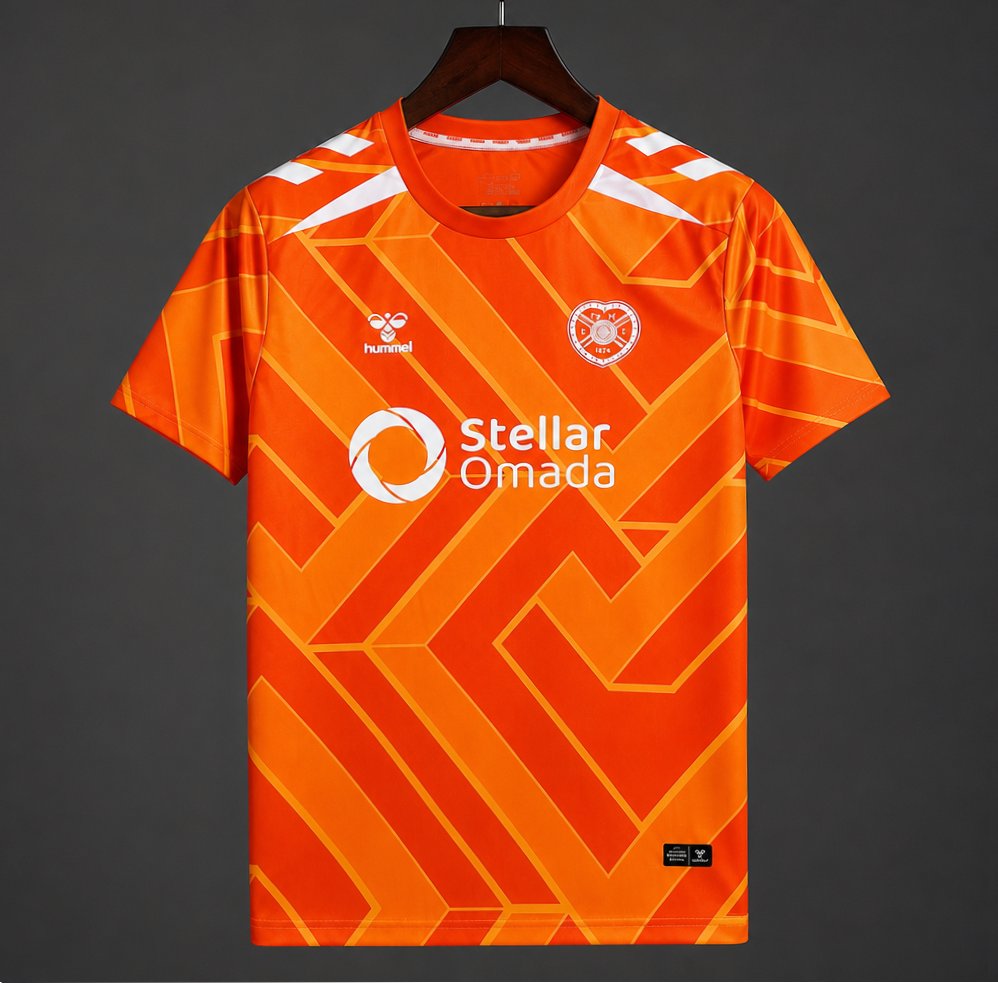 Camisola Heart of Midlothian FC 2026-27 Guarda-Redes Versão Adepto