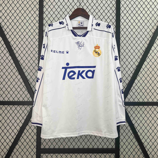 Camisola Manga Comprida Real Madrid 1994-95 Principal