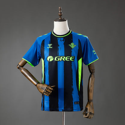 Camisola Real Bétis 2026-27 Alternativa Azul UCL Versão Adepto