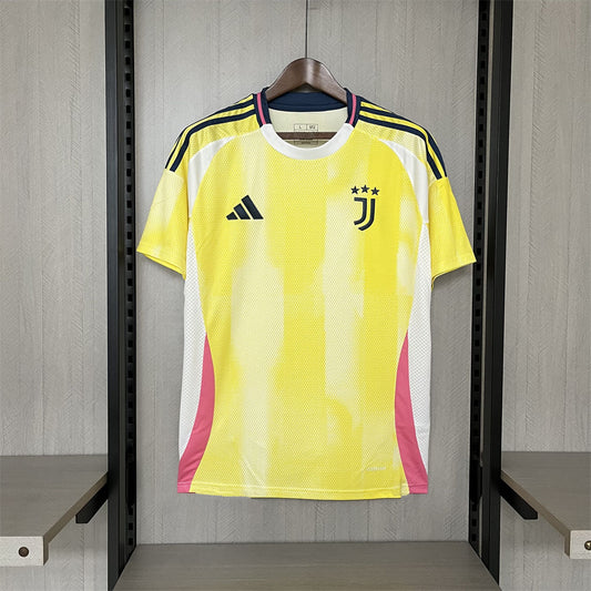 Camisola Juventus FC 2024-25 Alternativa Amarela Versão Adepto
