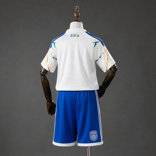Kit Criança San Diego FC 2026-27 Alternativo Branco
