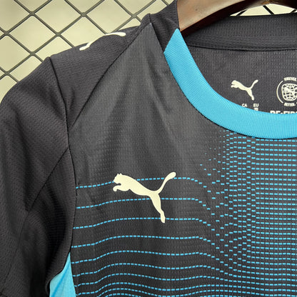 Kit Criança Olympique Marselha 2025-26 Alternativo