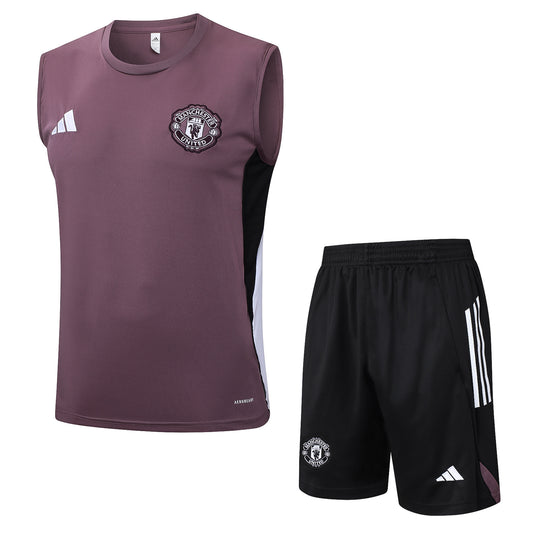 Kit Treino Manga Cava M-UNITED 2025-26