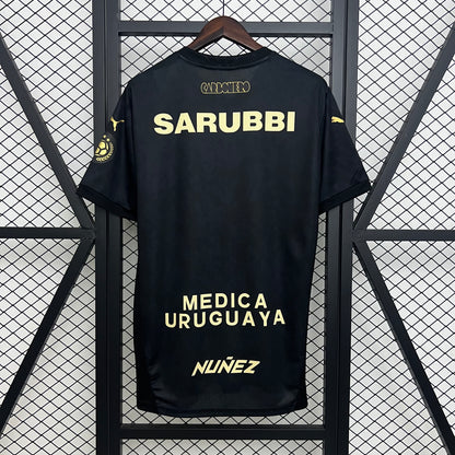 Camisola CA Penarol 2025-26 Alternativa Preta Versão Adepto