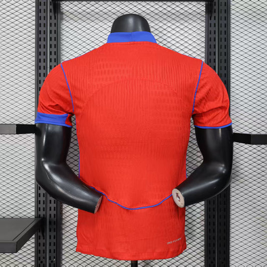 Camisola FC Paris Saint-Germain 2025-26 Alternativa Vermelha Versão Jogador