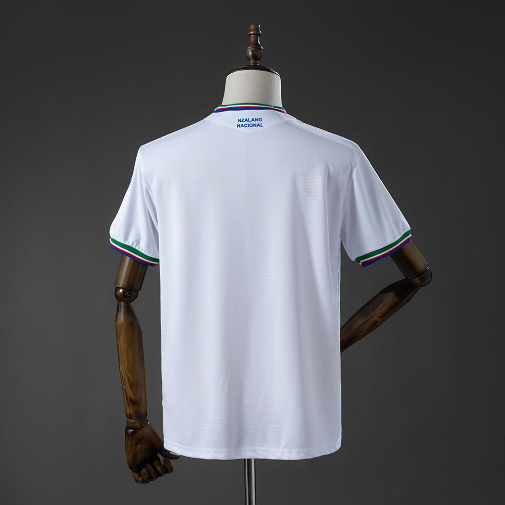 Camisola Guine Equatorial 2025 Alternativa Branca Versão Adepto