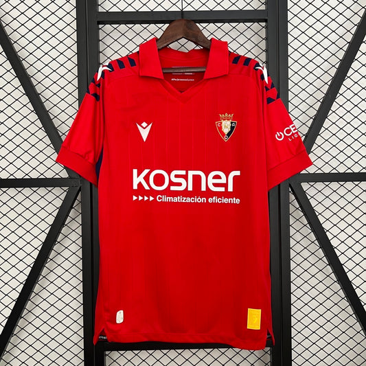 Camisola CA Osasuna 2025-26 Principal Versão Adepto