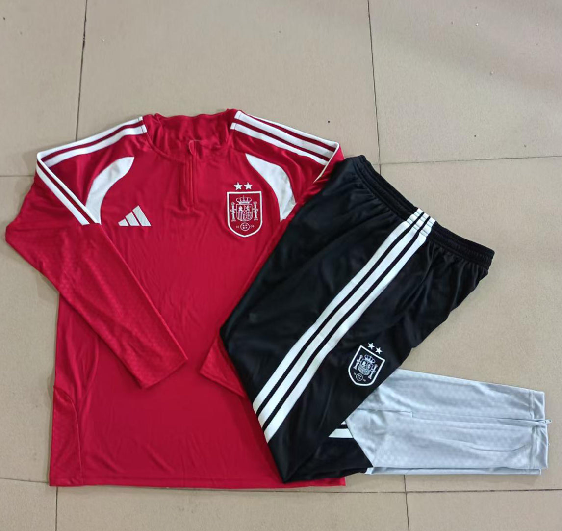 Fato de Treino Espanha 2026 - Camisola com Fecho