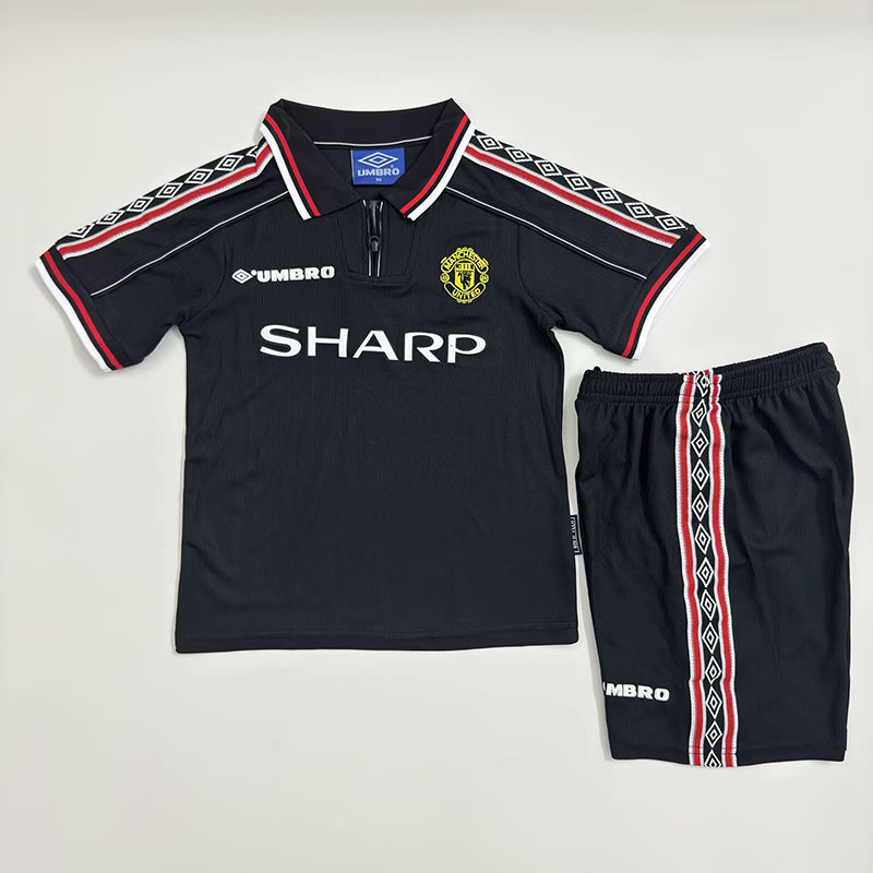 Kit Criança M-United 1998-99 Alternativo