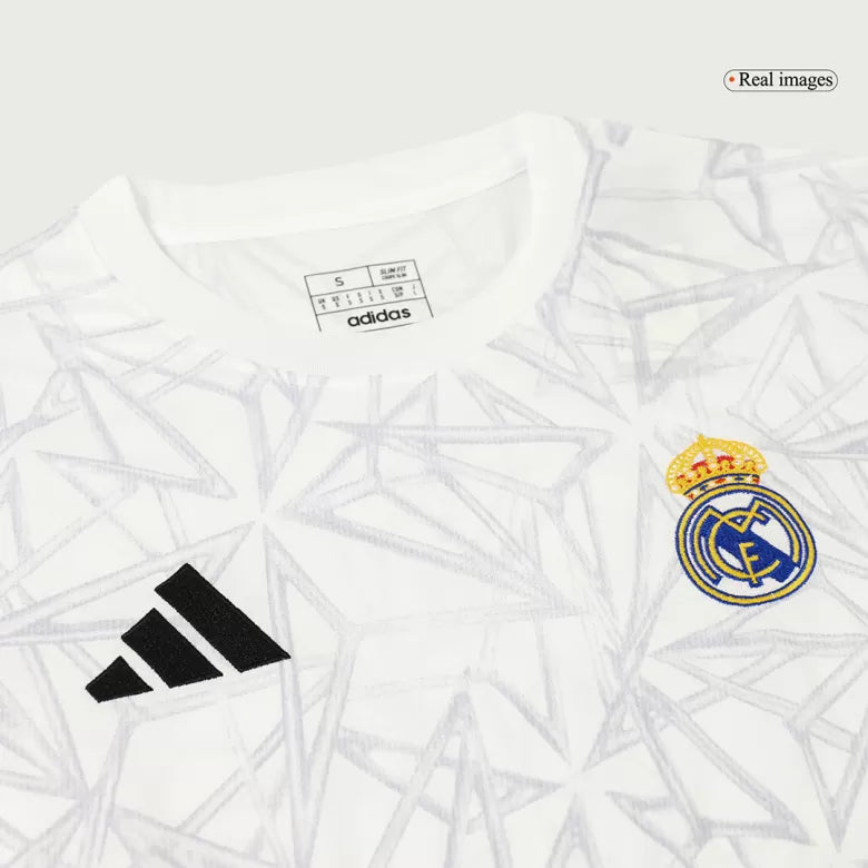 Camisola Real Madrid CF 2024-25 Pre-Match Versão Adepto