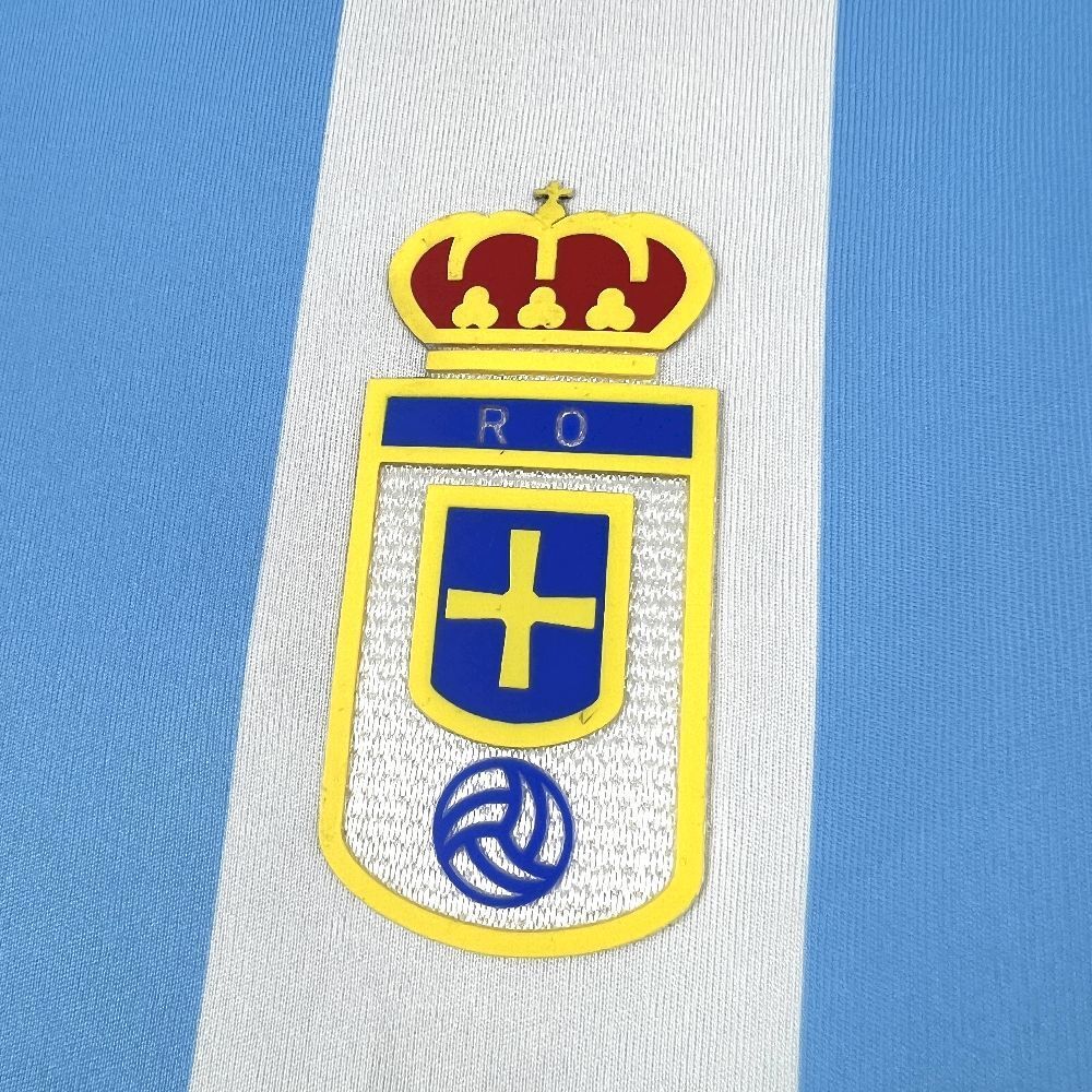 Camisola Real Oviedo 2025-26 Alternativa Branca Versão Adepto