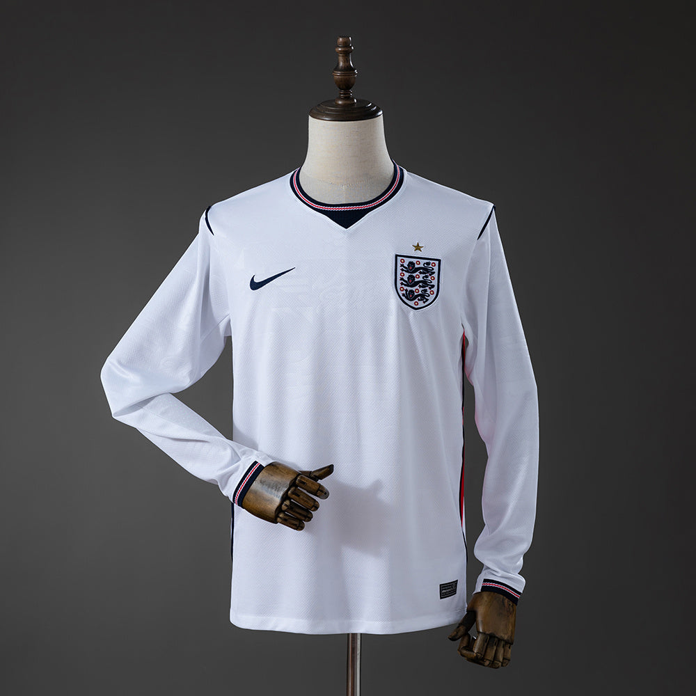 Camisola Manga Comprida Inglaterra 2026 Principal Versão Adepto
