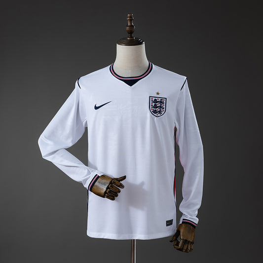 Camisola Manga Comprida Inglaterra 2026 Principal Versão Adepto