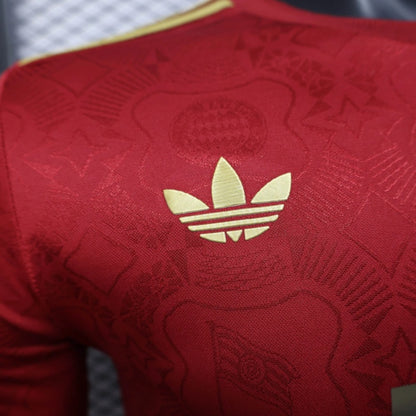 Camisola Manga Comprida FC Bayern Munique 2024-25 Edição 125º Aniversario  Versão Jogador