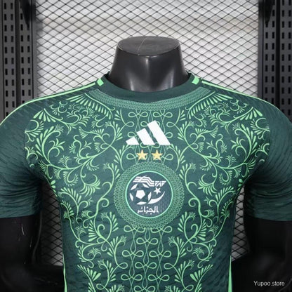 Camisola Argelia 2024 Alternativa Verde Versão Jogador