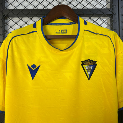 Camisola Cadiz CF 2025-26 Principal Versão Adepto