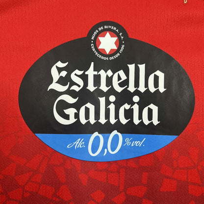 Camisola RC Deportivo de Corunha 2025-26 Alternativa Vermelha Versão Adepto