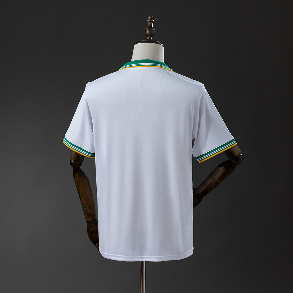Camisola AS Roma 2025-26 Alternativa Branca Versão Adepto