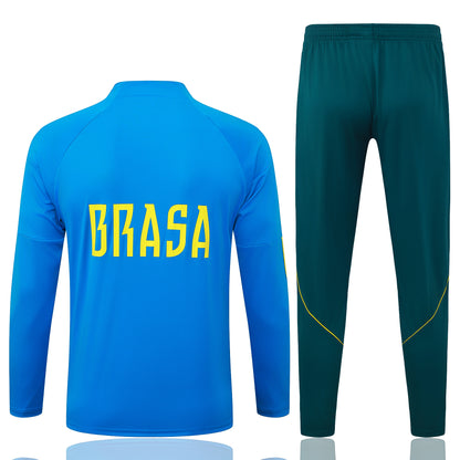 Fato de Treino Brasil 2026 - Camisola com Fecho