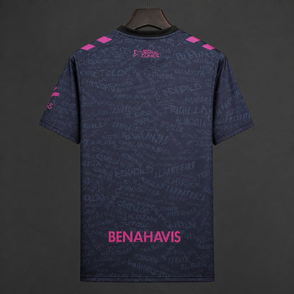 Camisola Malaga FC 2026-27 Alternativa Preta Versão Adepto