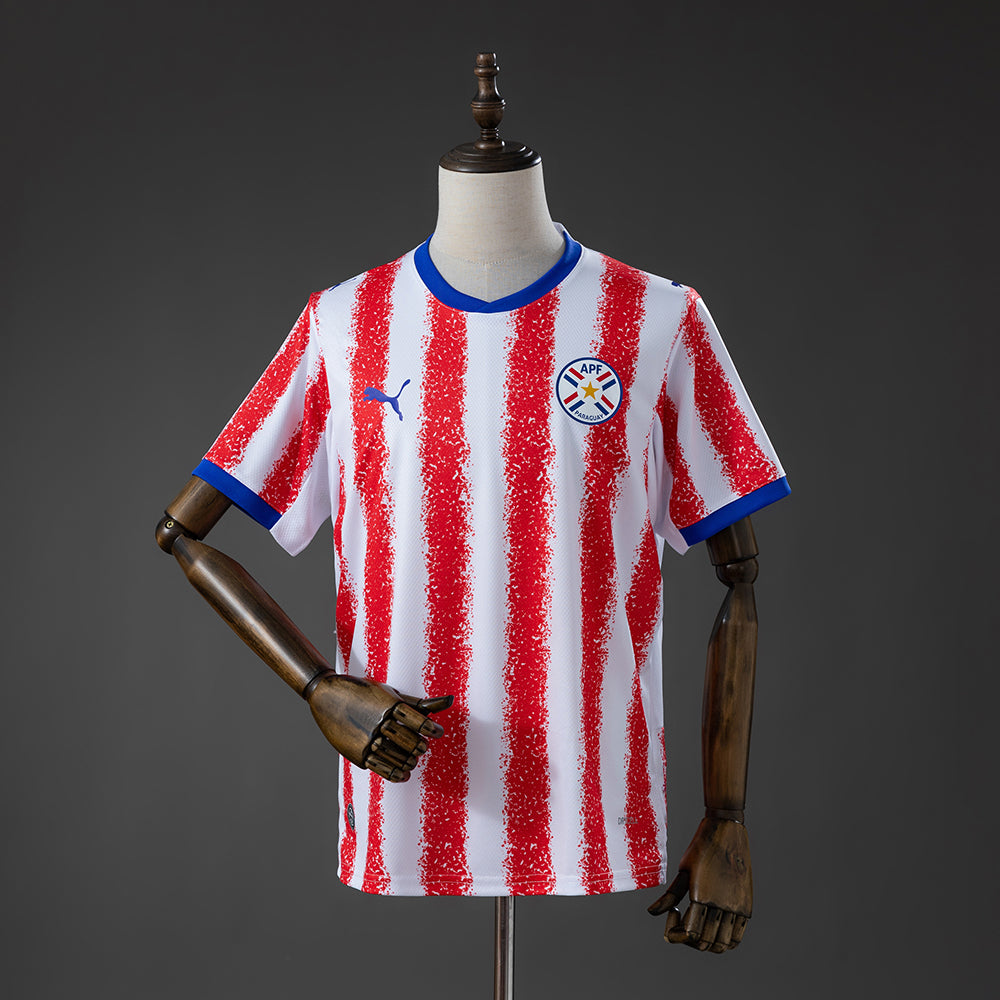 Camisola Paraguai 2026 Principal Versão Adepto