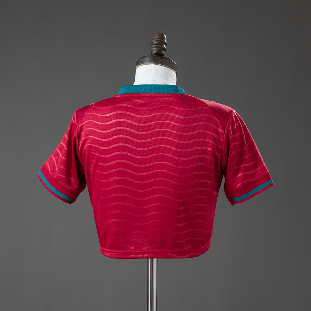 Crop Top Mulher Portugal 2026 Principal