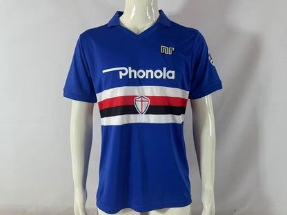 Camisola Sampdoria 1986-87 Principal