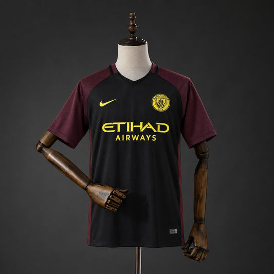Camisola MCI 2016-17 Alternativa Preta Versão Adepto