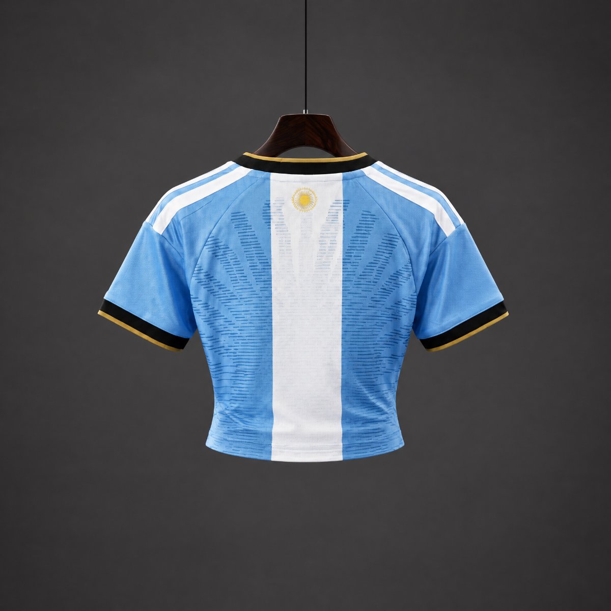 Crop Top Mulher Argentina 2026 Edição Messi Tribute
