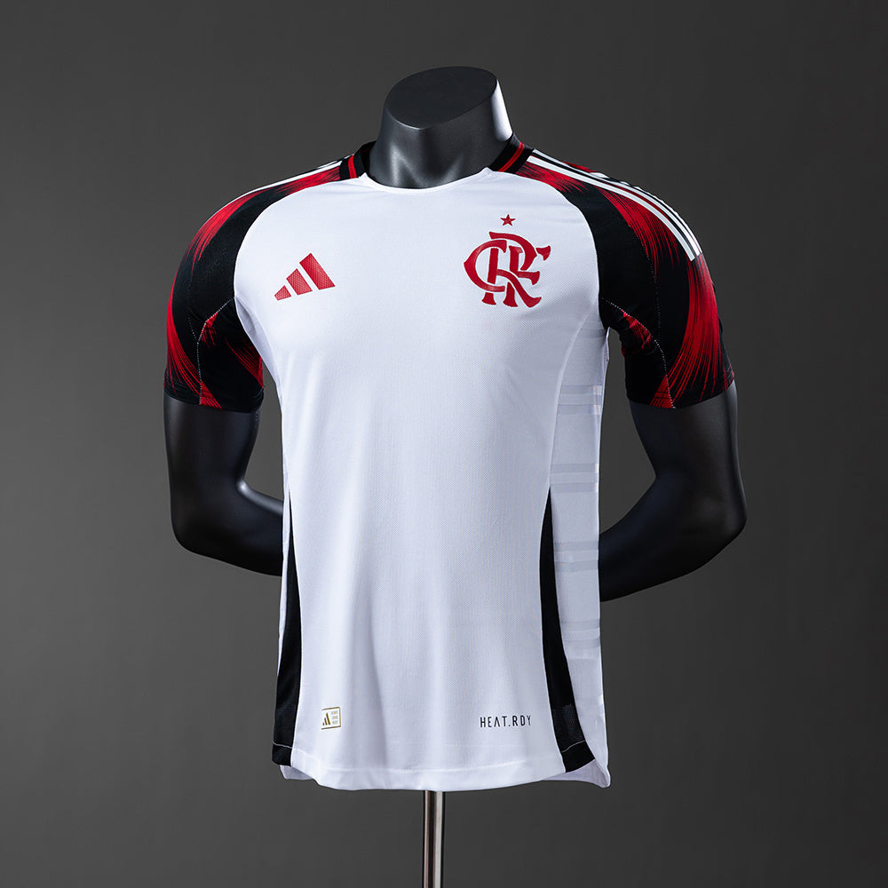 Camisola CR Flamengo 2025-26 Alternativa Branca Versão Jogador