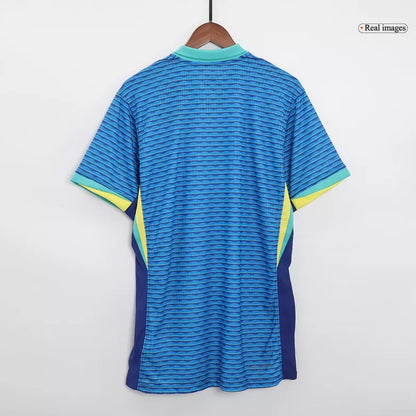 Camisola Brasil 2024 Alternativa Azul Versão Adepto