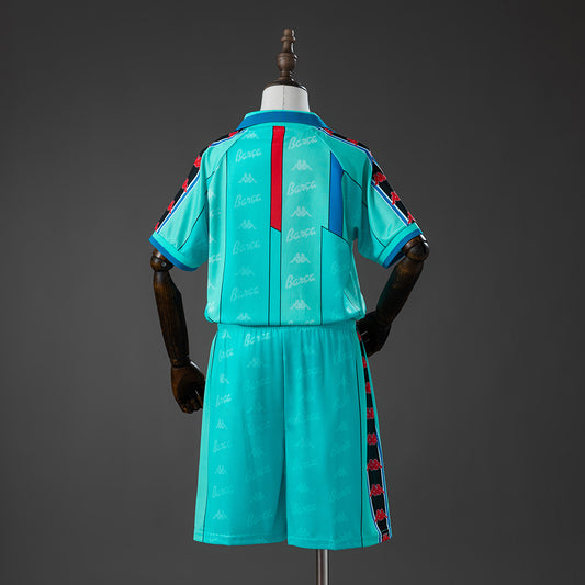 Kit Criança FC Barcelona 1996-97 Alternativo